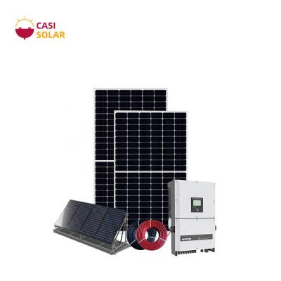 China LO-25KW On Grid Solar Power System MPPT Whole House Solar System for sale