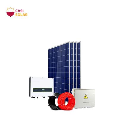 China GPRS On Grid Solar Power System Panel Generator 30000W for sale