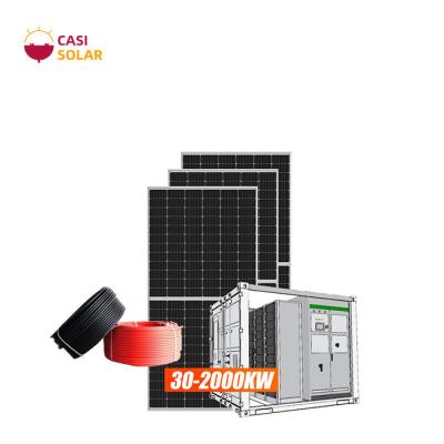 China 25KW On Grid Solar Power System 380v Solar Panel Complete Set for sale
