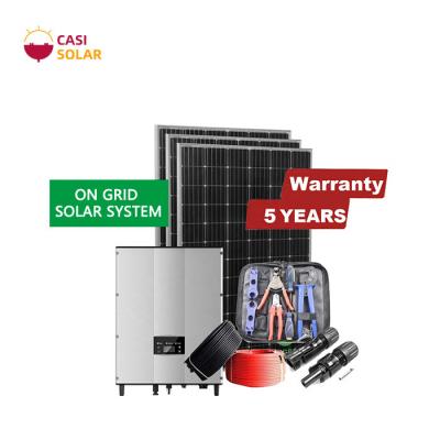 China 110KW On Grid Solar Power System Inverter ISO9001 for sale