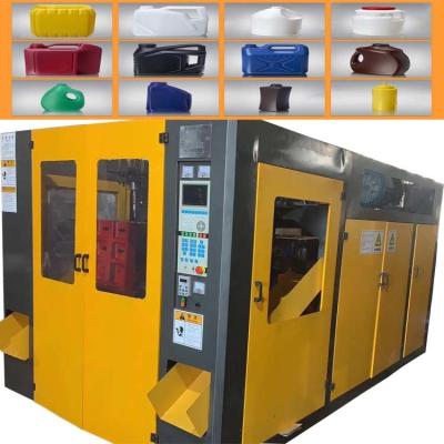 China Hdpe Bottle Single Double Station Extrusion Blowing Molding Machine for sale