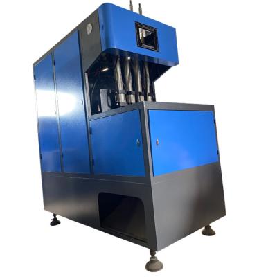 China Máquina de sopro de garrafas de água de plástico PET semiautomática de 500 ml 1L 2L 3L Preços para bebidas à venda