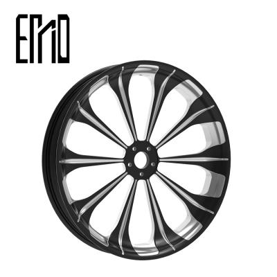China INCA Customization Motorcycle Accessory LG-32 Inca Classic Black Contrast Style Wheel for sale