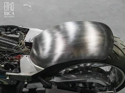 China Pára-choque de motocicleta personalizado FPR de aço Softail Pára-choque traseiro sem suporte à venda