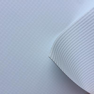 China 20OZ  680G 1100D PVC Coated Tent Fabric White Coated Cloth for sale