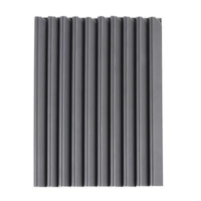 China 100% Polyester 19cm Garden Fence PVC Fencing Slats Removable Vinyl Fence Panels for sale