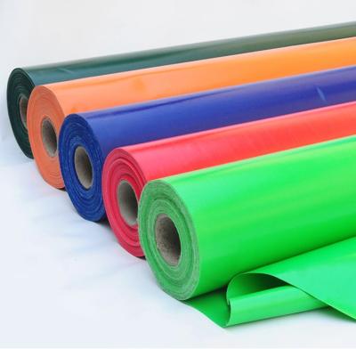 China 100% Polyester PVC Coated Fabric Plastic PVC Vinyl Tarpaulin Roll For Truck Cover Material for sale
