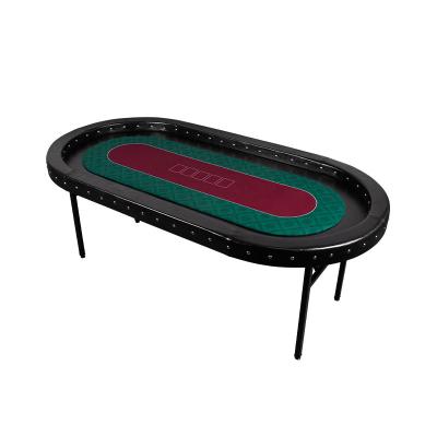 China High End 84 Inch Folding Poker Table Durable Texas Hold'Em Table for sale