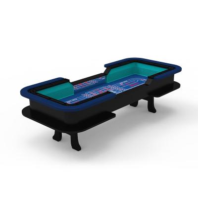 Chine Des tables de craps de qualité de casino de luxe 96 120 144 pouces en MDF en bois PU à vendre