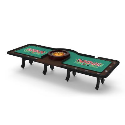 China Professional Casino Poker Gambling Table High End 2in1 Roulette Tables for sale