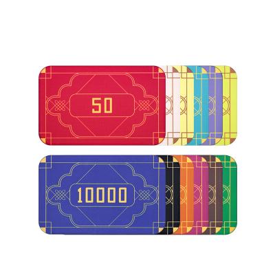 China Luxuosas fichas de pôquer de cassino personalizadas com peso liso ou texturizado à venda