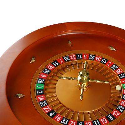 China Workmanship Custom Roulette Wheel Exquisite Roulette Gambling Wheel Table for sale