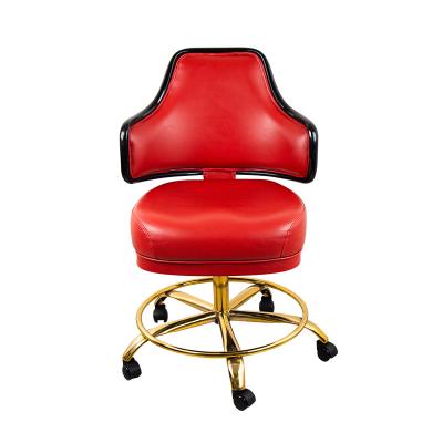 China Waterproof Modern Leather Poker Table Chairs Adjustable Player Chair for sale