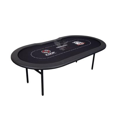 China OEM / ODM Folding Poker Table Square Casino Texas Hold'em Table for sale
