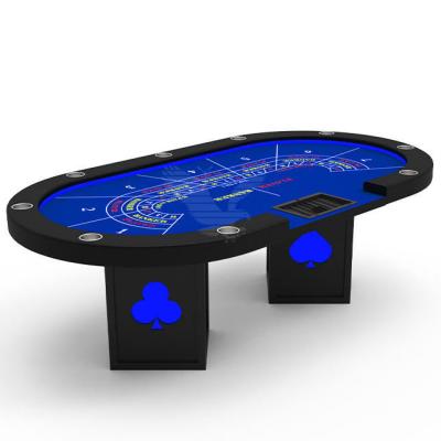 China RGB High End Custom Poker Table OEM Texas Hold'em Tables for sale
