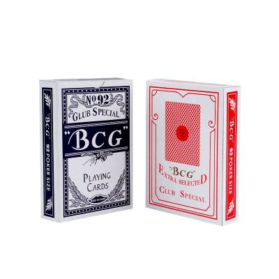 중국 카지노 포커 카드 PVC 재료 게임 및 도박 공급 업체에 대한 카지노 액세서리 판매용