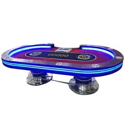 China 150kg Casino Electronic Poker Table For Home Casino Themed Party for sale