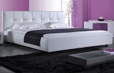 China Modern plywood Linen Fabric Bed Frame upholstered bed king size Home Furniture for sale
