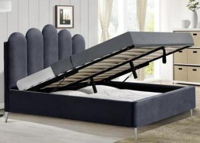 China Manufactory Wholesale Customized Queen Size Bed Frame Gas Lift Storage Bed à venda