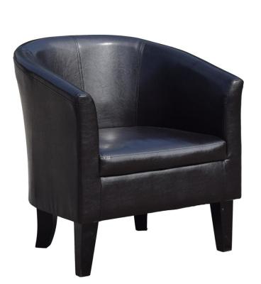 Китай Кожаная чернота софы кресла ушата офиса скрепила для аттестации CE ROSH BSCI живущей комнаты продается