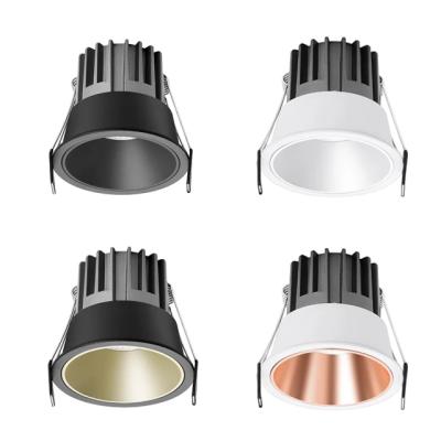 China 9W Trimless Recessed Cob LED Downlight 220V for Hotel Indoor Decoration for sale