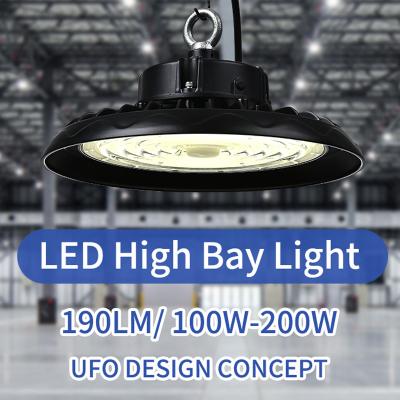 China 19000lm UFO LED Bay Light Aluminum For Commercial / Industrial Lighting for sale