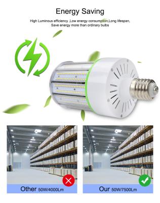 China Indoor / Outdoor E27 LED Corn Bulb Light Aluminum For Commercial Lighting for sale