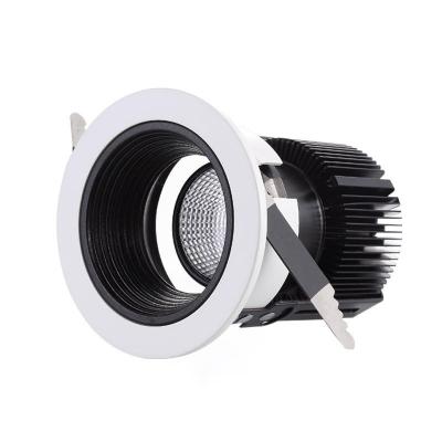 China Anti Dazzle LED Ceiling Spotlights 18W Commercial Electric Downlight for sale