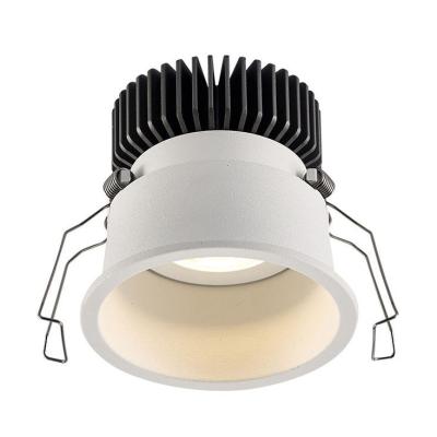 China Deep Reflector LED Ceiling Spotlights White Black RoHS Led Commercial Downlights for sale