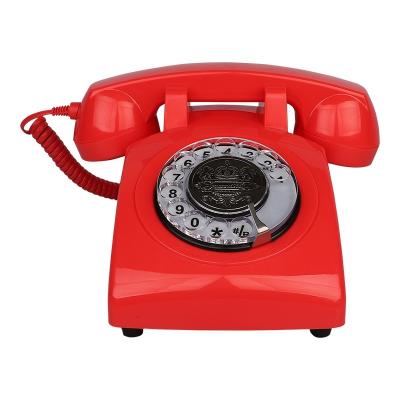 China telefone velho da mesa do vintage do telefone do seletor 30s giratório com Bell clássica à venda