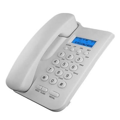 China IEC Caller ID Telephone DTMF Dual System With LCD Outgoing Call Number Display for sale