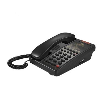 China Waterproof Corded Landline Phone Thunder Proof Red Landline Phone for sale