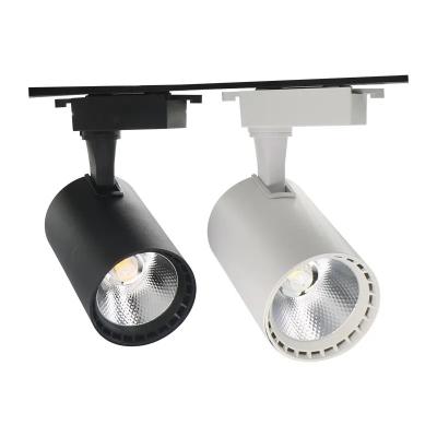 China 3 Phase LED Track Spotlight Mini Rail Recessed Track Light 240V For Jewelry Store for sale