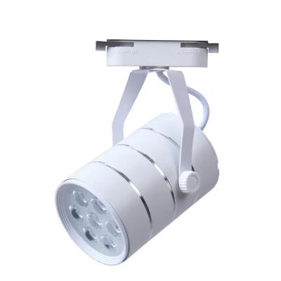 China Nature White Led Track Lamp 12w Black Ceiling Spotlight With SMD Chip for sale