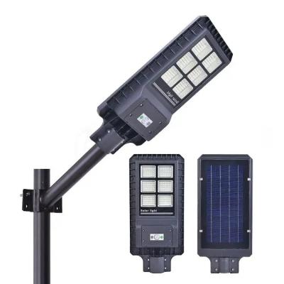 China 120w Outdoor LED Street Lights All In One Rechargeable Solar Street Lamp for sale