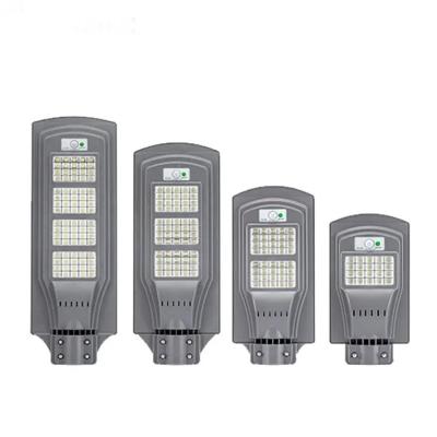 China 100W Outdoor LED Street Lights Warm White ABS Solar Steet Light for sale