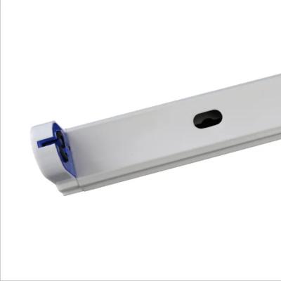 China Linkable T8 LED-Rohrleuchten 120cm Einfachleuchte LED-Rohrhalter zu verkaufen