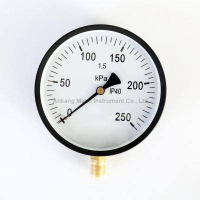China PG-013 Bourdon tube pressure gauge big diameter for sale