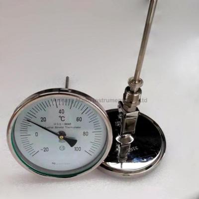 China TG-011LB Bimetal thermometer Universal mounting for sale