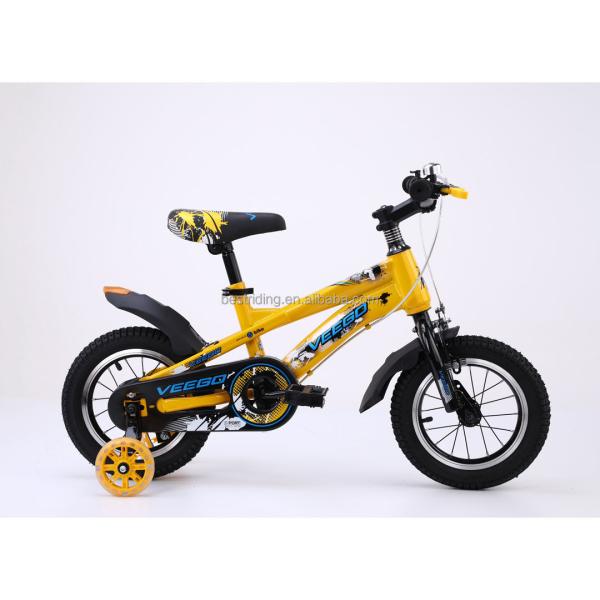 Quality Steel Rim 12 Inch Kids Bike for Small Child Training Wheels Included Low MOQ Bicycle for sale