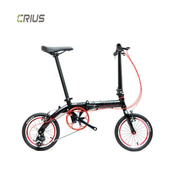 Quality Lightweight Aluminum Alloy Frame Road Race Bike 14 Inch Folding Mini Foldable for sale