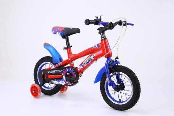 Quality Steel Rim 12 Inch Kids Bike for Small Child Training Wheels Included Low MOQ for sale