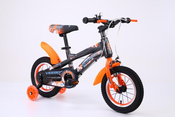 Quality Steel Rim 12 Inch Kids Bike for Small Child Training Wheels Included Low MOQ for sale