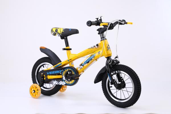 Quality Steel Rim 12 Inch Kids Bike for Small Child Training Wheels Included Low MOQ for sale