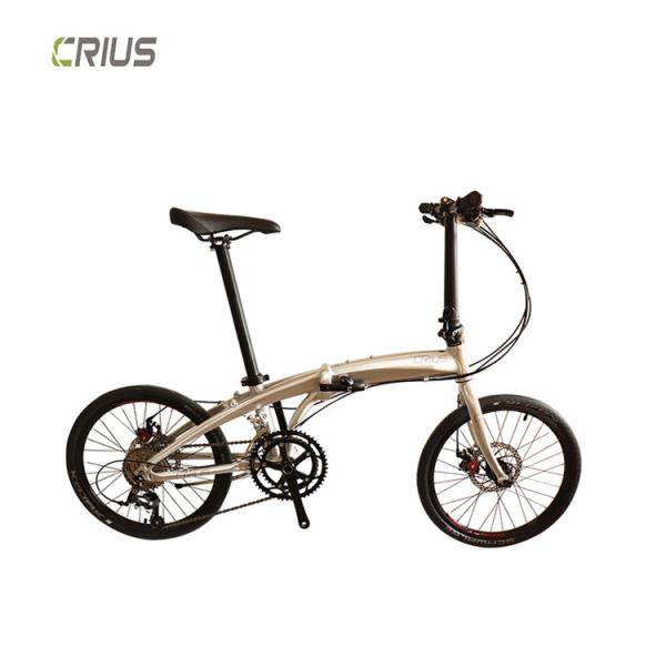 Quality 20" velocity-D alloy variable speed city bike for adult woman folding portable for sale