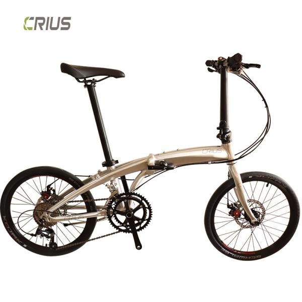 Quality 20" velocity-D alloy variable speed city bike for adult woman folding portable for sale