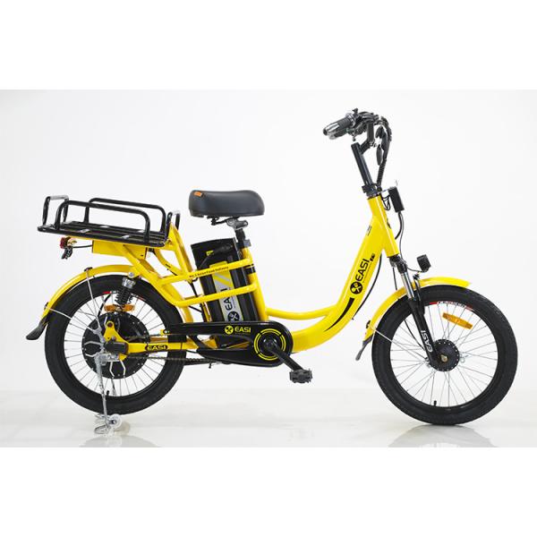 Quality Electric Cargo Bike For Delivery Steel Frame 48V 400W Brushless Motor Lithium for sale