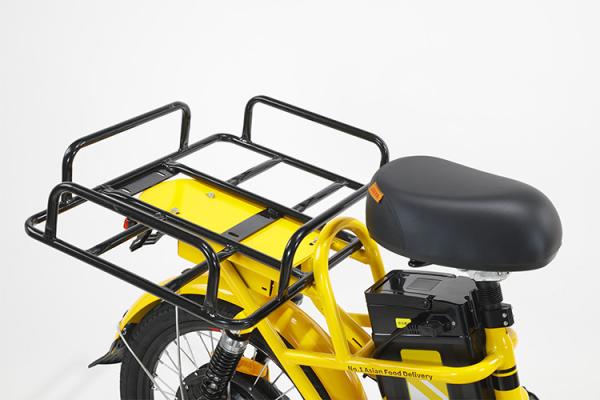 Quality Electric Cargo Bike For Delivery Steel Frame 48V 400W Brushless Motor Lithium for sale