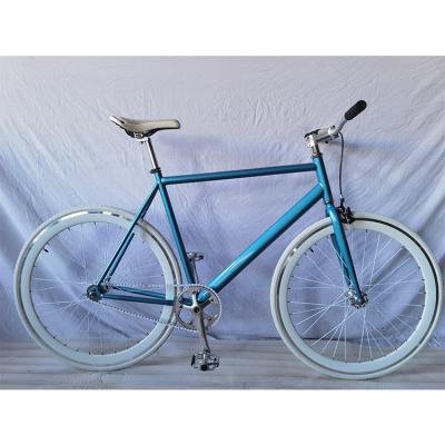 China Fixed Gear Track Bicycle With 85% SKD Assembly And 1/2*1/8*44T*170L Crankset for sale
