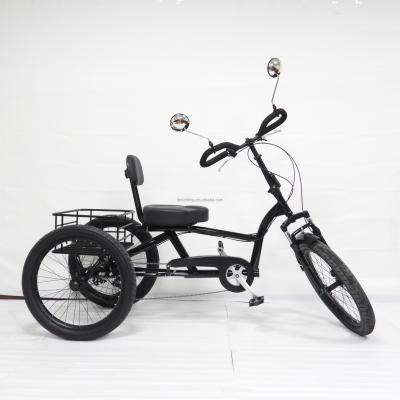 China Aluminum Pedal Motorized Trikes for Adults Popular Design Electrical Cargo Tricycles for sale